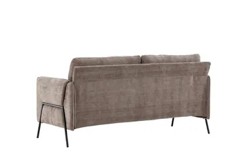 2:n ist Sohva Indigo - Beige - Huonekalut - Sohva - 2:n istuttava sohva