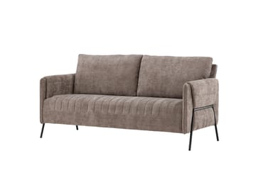 2:n ist Sohva Indigo - Beige - Huonekalut - Sohva - 2:n istuttava sohva