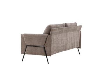 2:n ist Sohva Indigo - Beige - Huonekalut - Sohva - 2:n istuttava sohva