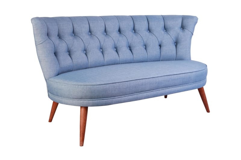 2:n ist Sohva Meecham - Sininen - Huonekalut - Sohva - 2:n istuttava sohva