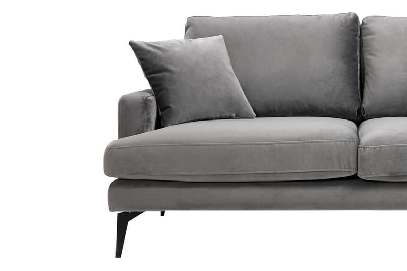 2:n ist Sohva Naiomy - Harmaa - Huonekalut - Sohva - 2:n istuttava sohva