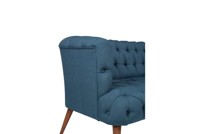 2:n ist Sohva Kiroli - Tummansininen/Luonnonväri - Huonekalut - Sohva - 2:n istuttava sohva