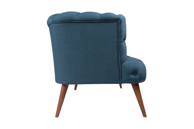 2:n ist Sohva Kiroli - Tummansininen/Luonnonväri - Huonekalut - Sohva - 2:n istuttava sohva