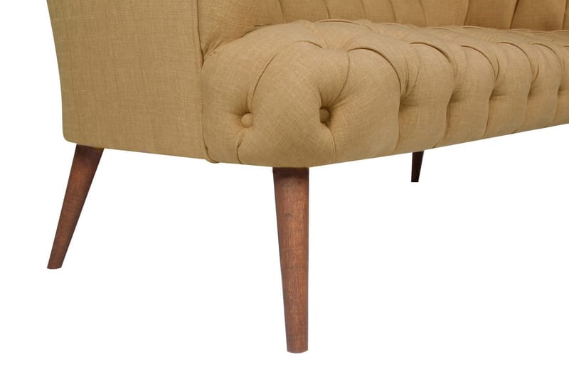 2:n ist Sohva Kiroli - Vaaleanruskea/Luonnonväri - Huonekalut - Sohva - 2:n istuttava sohva