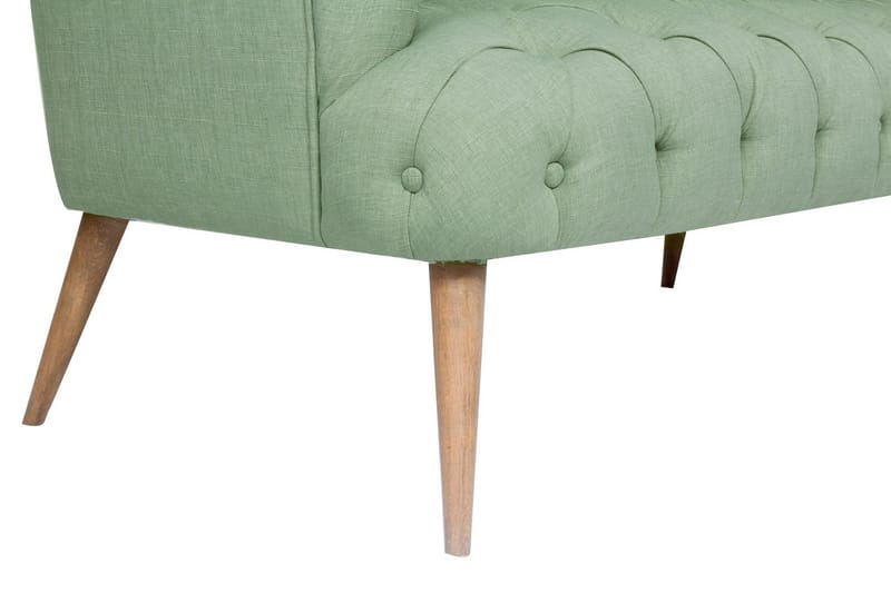 2:n ist Sohva Kiroli - Petroolinvihreä/Luonnonväri - Huonekalut - Sohva - 2:n istuttava sohva