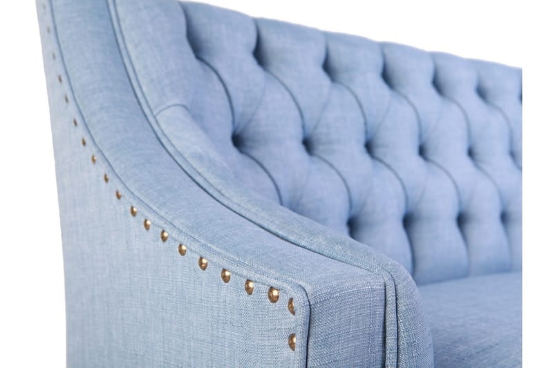 2:n ist Sohva Montiela - Indigonsininen/Luonnonväri - Huonekalut - Sohva - 2:n istuttava sohva