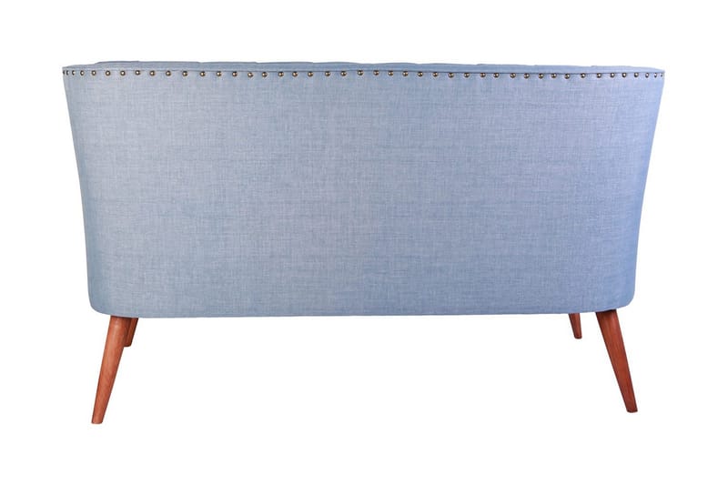 2:n ist Sohva Montiela - Indigonsininen/Luonnonväri - Huonekalut - Sohva - 2:n istuttava sohva