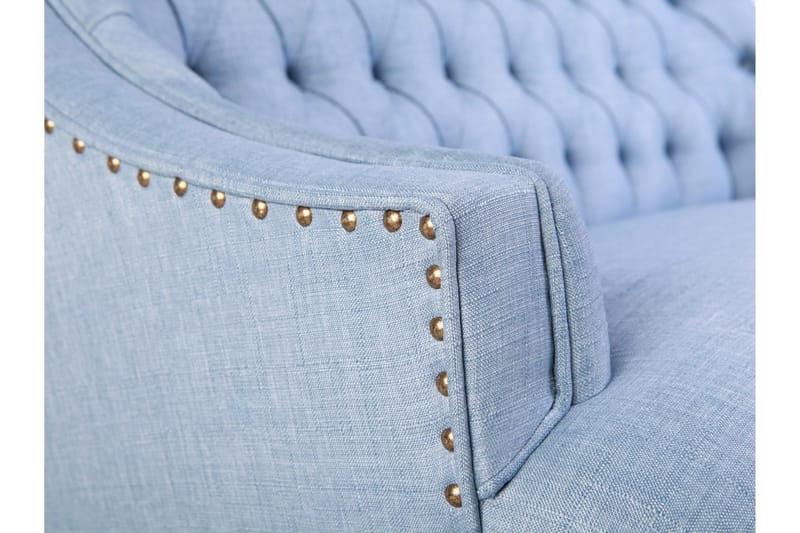 2:n ist Sohva Montiela - Indigonsininen/Luonnonväri - Huonekalut - Sohva - 2:n istuttava sohva