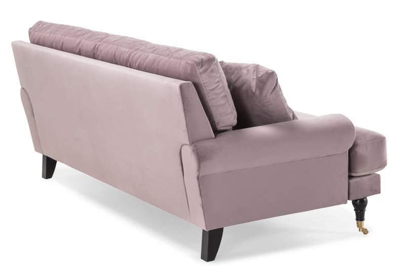 Andrew 2-istuttava Samettisohva - Violetti - Huonekalut - Sohva - 2:n istuttava sohva