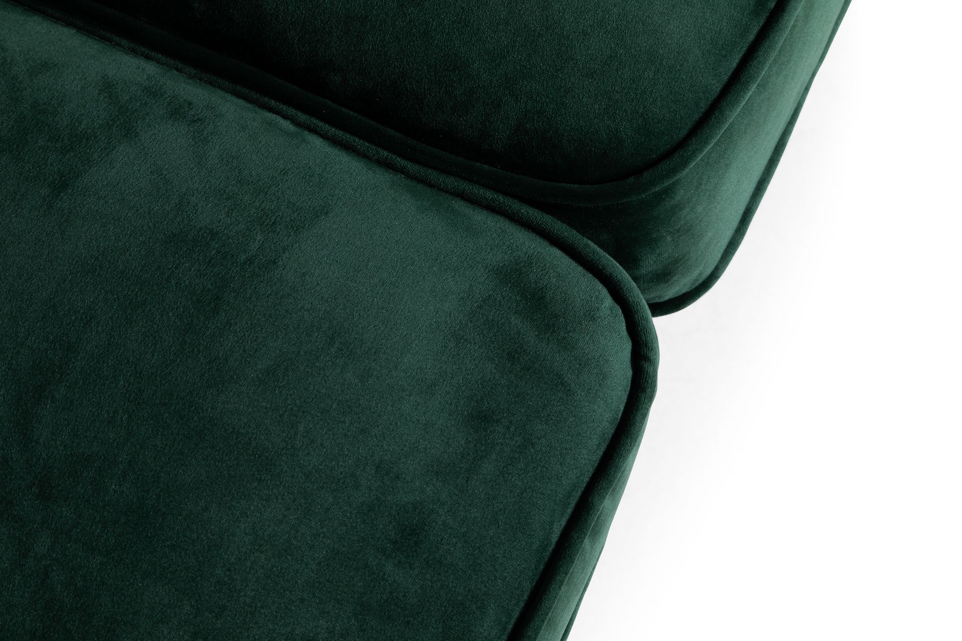 Chesterfield Lyx 2-istuttava pieni samettisohva – Syvä sohva 160 cm leveä - Tummanvihreä - Huonekalut - Sohva - 2:n istuttava sohva