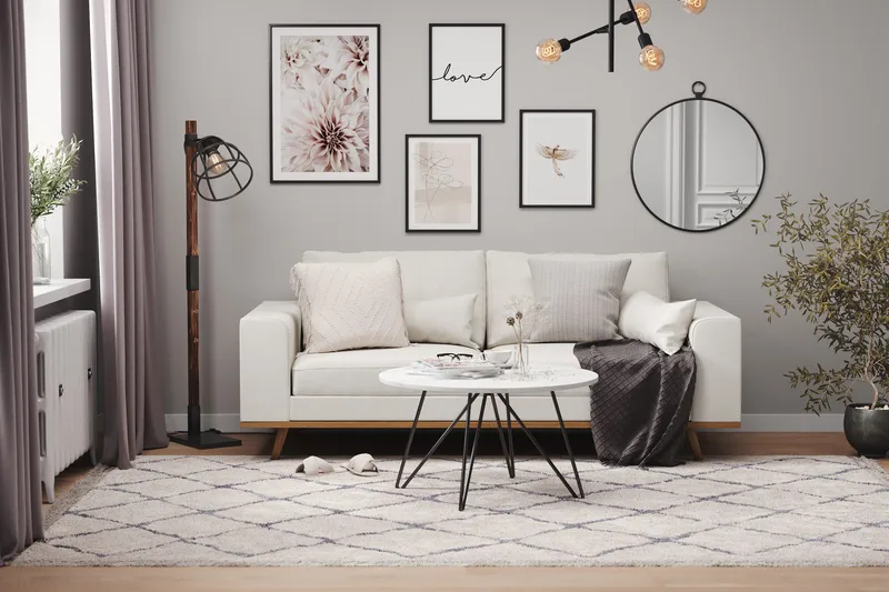 Copenhagen 2-istuttava Kangassohva - Beige - Huonekalut - Sohva - 2:n istuttava sohva