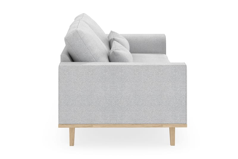 Copenhagen 2-istuttava Kangassohva - Vaaleanharmaa - Huonekalut - Sohva - 2:n istuttava sohva