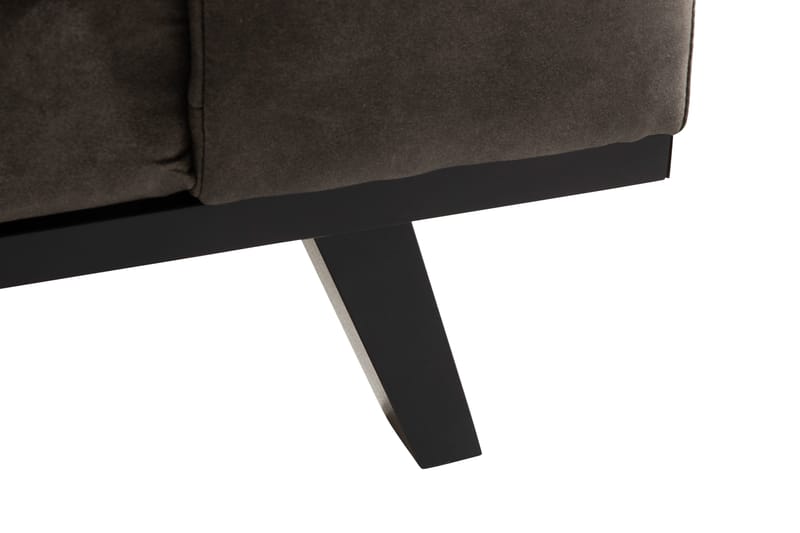 Copenhagen 2-istuttava Keinonahkasohva - Tummanharmaa - Huonekalut - Sohva - 2:n istuttava sohva