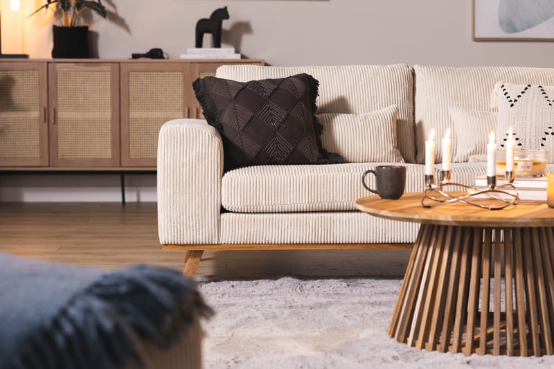 Copenhagen 2-istuttava Manchestersohva - Beige - Huonekalut - Sohva - 2:n istuttava sohva