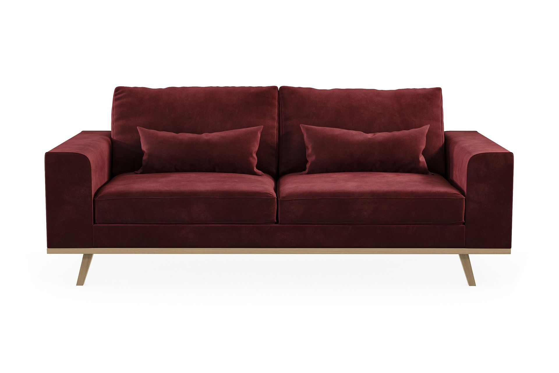 Copenhagen 2-istuttava Samettisohva - Violetti