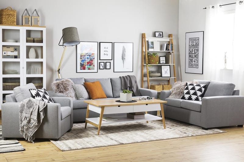 Crazy 2-istuttava Kangassohva - Harmaa - Huonekalut - Sohva - 2:n istuttava sohva