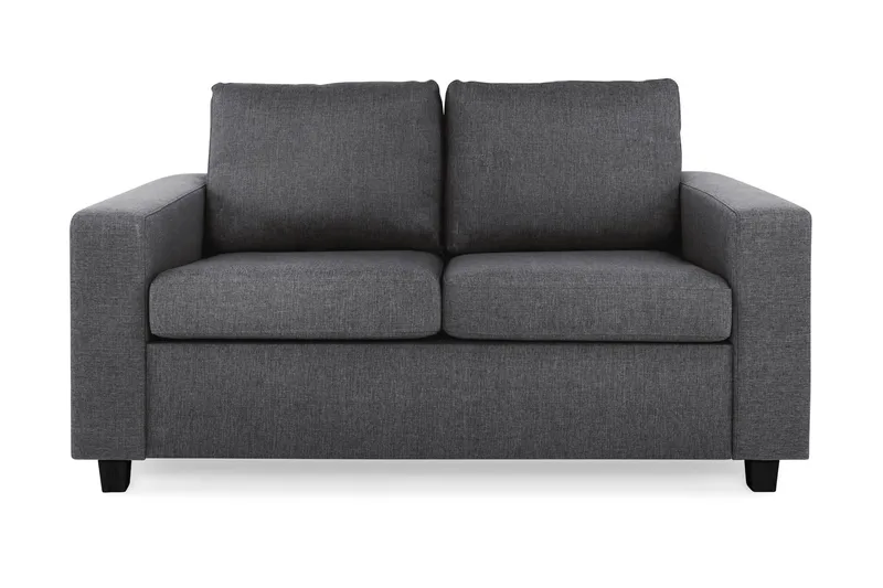 Crazy Sohvaryhmä 2-istuttava Sohva + Nojatuoli Kankaalla, Tummanharmaa