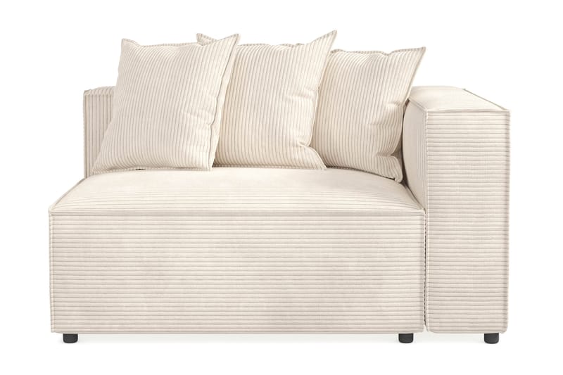 Cubo 2-istuttava Oikeanpuoleinen Moduuli Manchester 120 cm leveä - Beige - Huonekalut - Sohva - 2:n istuttava sohva