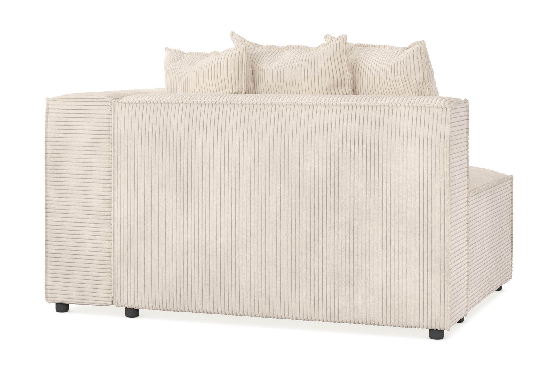 Cubo 2-istuttava Oikeanpuoleinen Moduuli Manchester 120 cm leveä - Beige - Huonekalut - Sohva - 2:n istuttava sohva