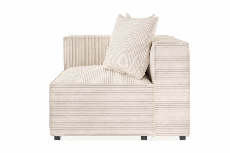 Cubo 2-istuttava Vasemmanpuoleinen Moduuli Manchester 120 cm leveä - Beige - Huonekalut - Sohva - 2:n istuttava sohva