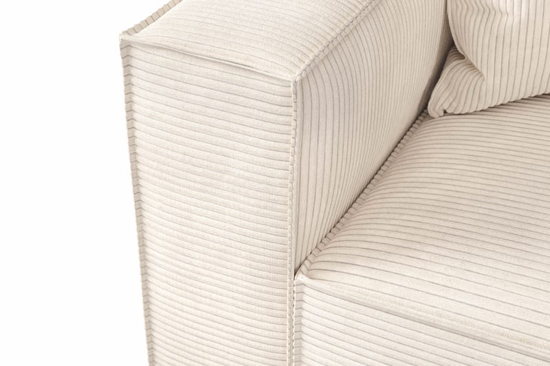 Cubo 2-istuttava Vasemmanpuoleinen Moduuli Manchester 120 cm leveä - Beige - Huonekalut - Sohva - 2:n istuttava sohva