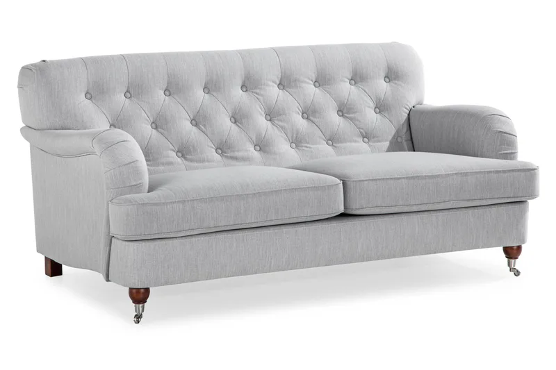 Howard 2-istuttava Kangassohva - Harmaa - Huonekalut - Sohva - 2:n istuttava sohva