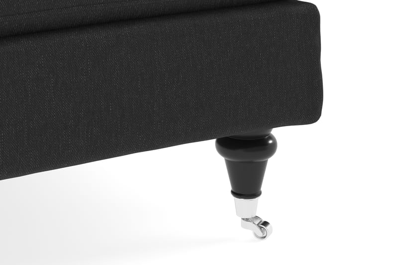 Howard Classic 2-istuttava Kaareva Kangassohva - Tummanharmaa - Huonekalut - Sohva - 2:n istuttava sohva