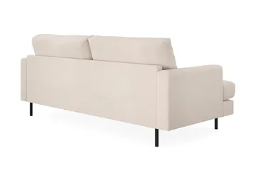 Menard Compact 3-istuttava Kangassohva - Beige - Huonekalut - Sohva - 3:n istuttava sohva