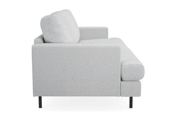 Menard Compact 3-istuttava Kangassohva - Vaaleanharmaa - Huonekalut - Sohva - 3:n istuttava sohva