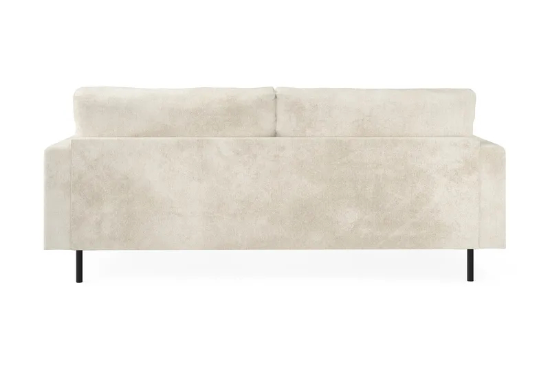 Menard Compact 3-istuttava Samettisohva - Kermanvalkoinen - Huonekalut - Sohva - 3:n istuttava sohva