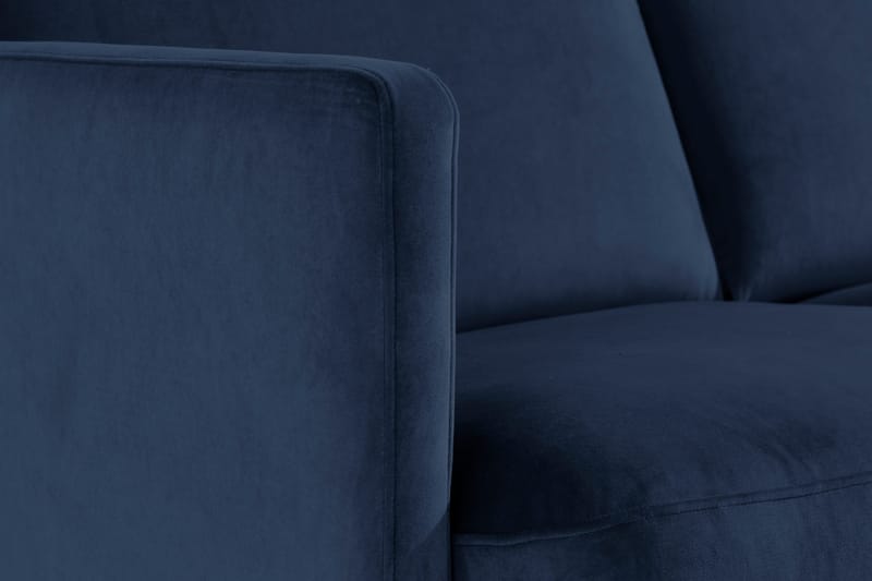 Samettisohva Elion 2:n ist - Sininen - Huonekalut - Sohva - 2:n istuttava sohva