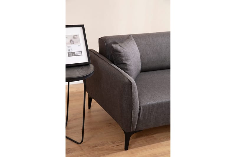 Sohva 2:n ist Wangaratta - Tummanharmaa - Huonekalut - Sohva - 2:n istuttava sohva