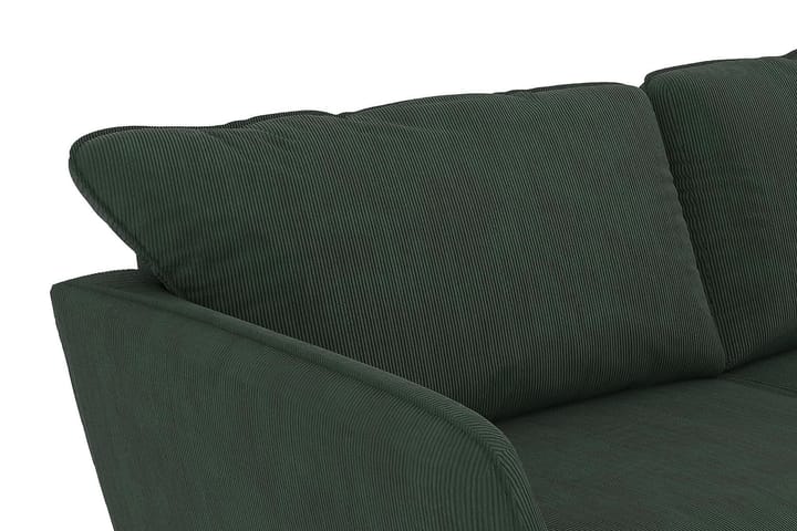 Sohva Colt Lyx 2:n ist - Tummanvihreä Vakosametti - 2:n istuttava sohva - Sohva
