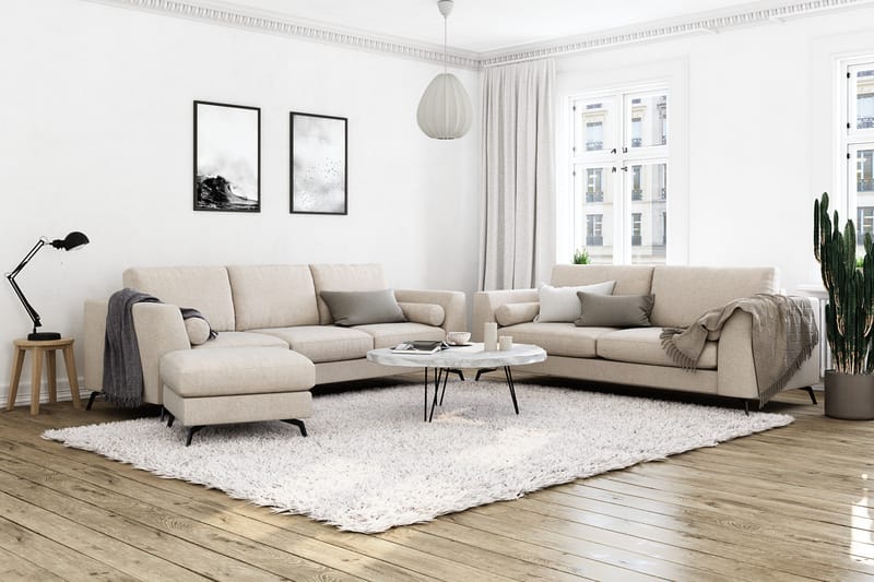 Sohva Friday Lyx 3:n ist - Beige - Huonekalut - Sohva - 2:n istuttava sohva
