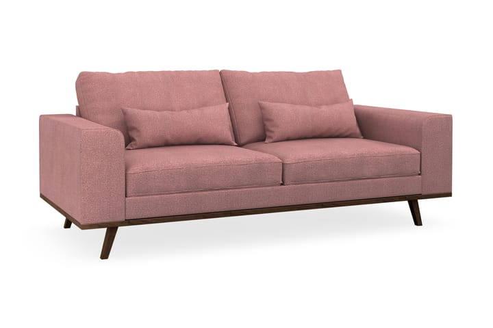 Sohva Haga 2:n ist - Vaaleanpunainen - 2:n istuttava sohva - Sohva