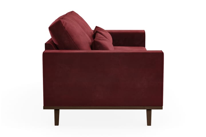 Sohva Haga 2:n ist - Punainen - 2:n istuttava sohva - Sohva