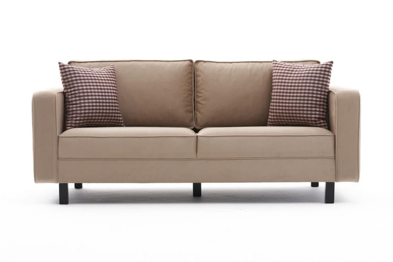 Sohva Vivianna 2:n ist - Beige - Huonekalut - Sohva - 2:n istuttava sohva