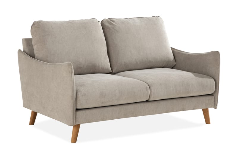 Trend Lyx 2-istuttava Kangassohva - Beige - Huonekalut - Sohva - 2:n istuttava sohva