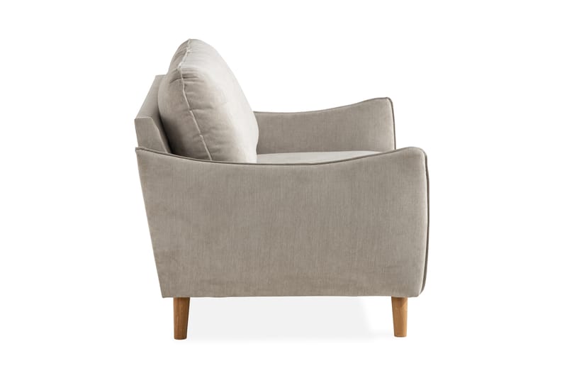 Trend Lyx 2-istuttava Kangassohva - Beige - Huonekalut - Sohva - 2:n istuttava sohva