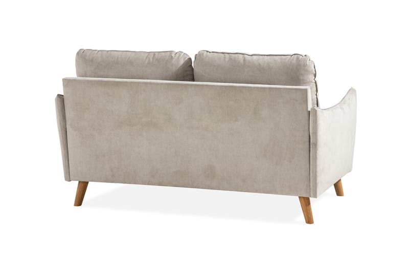 Trend Lyx 2-istuttava Kangassohva - Beige - Huonekalut - Sohva - 2:n istuttava sohva