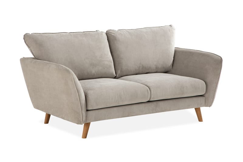 Trend Lyx 2-istuttava Kangassohva - Beige - Huonekalut - Sohva - 2:n istuttava sohva