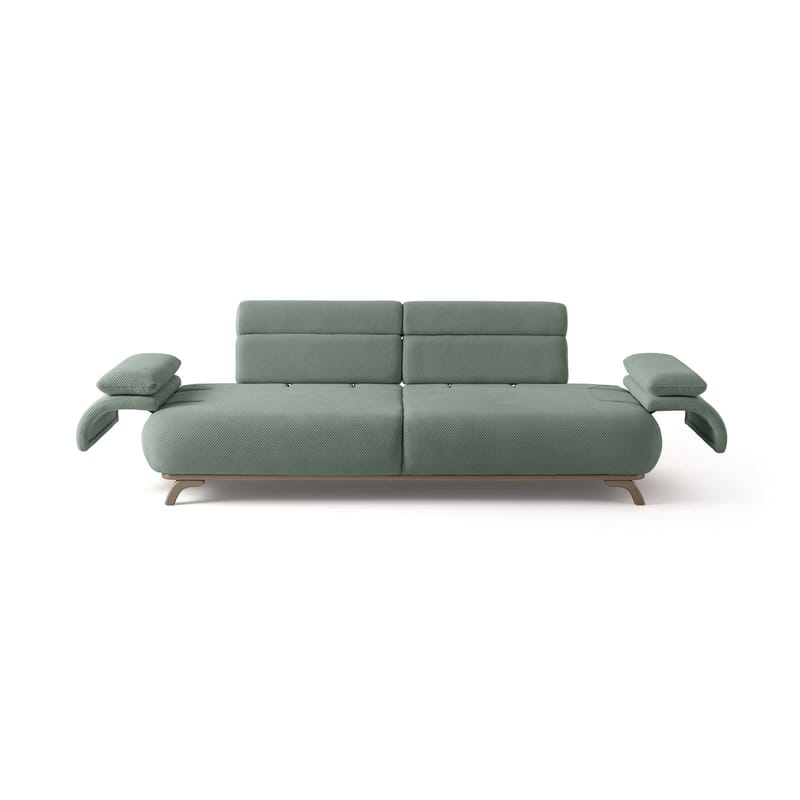 3-istuttava sohva Atelier Del Sofa Bonjo Silver (246 x 81 x 97 cm) Sea Green - Merivihreä - Huonekalut - Sohva - 3:n istuttava sohva