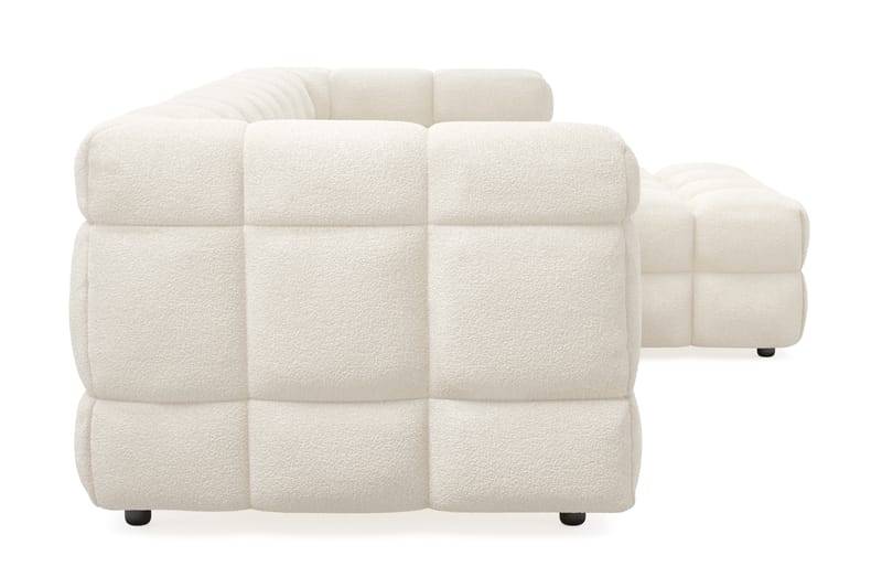 3-istuttava Sohva Elise divaanilla Oikea - Beige Teddy - Huonekalut - Sohva - Divaanisohva
