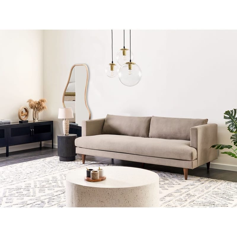 3-istuttava sohva Jarpen - Ruskea, tumma puu - Huonekalut - Sohva - 3:n istuttava sohva