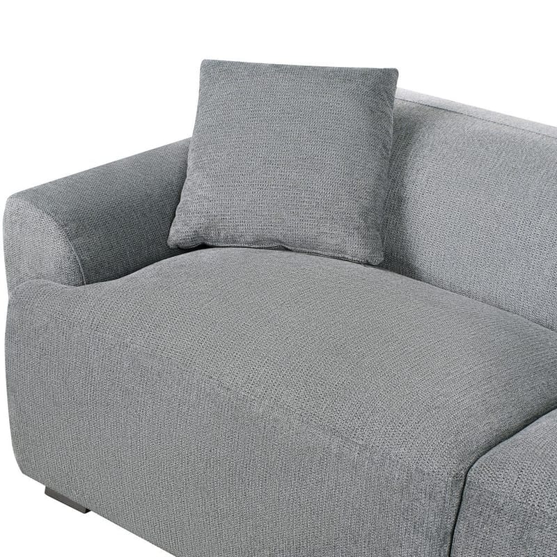 3-istuttava sohva Korio - Harmaa, Musta - Huonekalut - Sohva - 3:n istuttava sohva