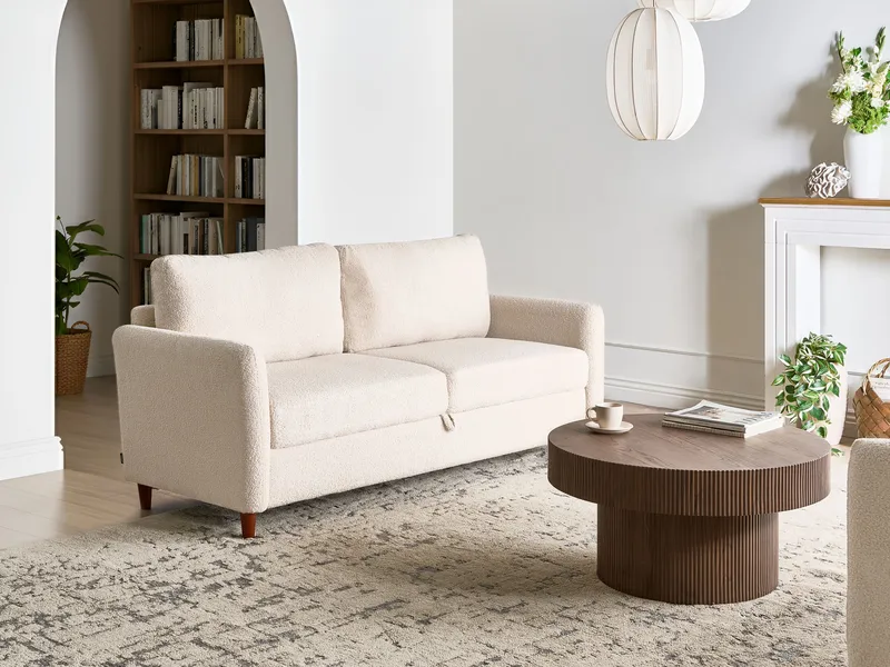 3-istuttava sohva Mare - Beige - Huonekalut - Sohva - 3:n istuttava sohva