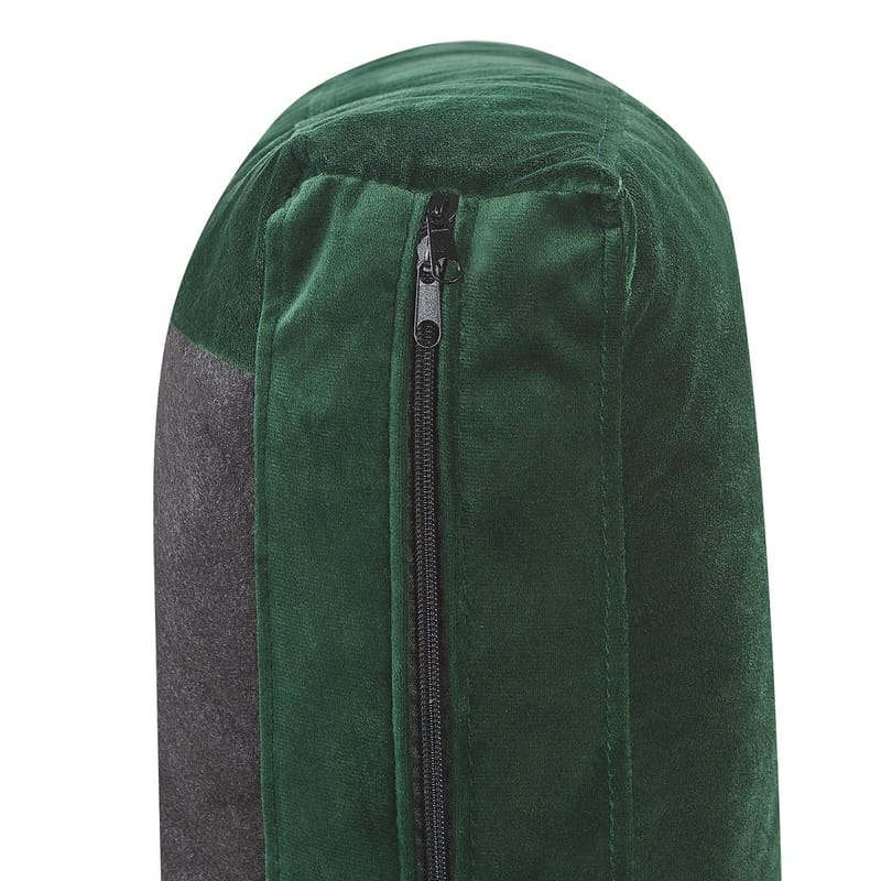 3-istuttava sohva Vadstena - Vihreä, Musta/Sametti - Huonekalut - Sohva - 3:n istuttava sohva