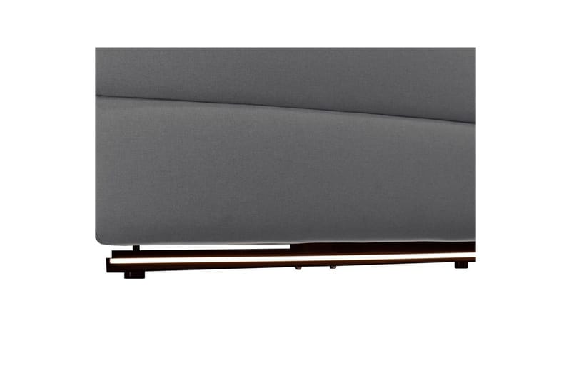 3-istuttava sohva Pareli Harmaa, Sunday-kangas, Manuaalinen nojatuoli - Harmaa, Sunday-kangas, Manuaalinen nojatuoli - Huonekalut - Sohva - Mekanismisohva - 3 istuttava mekanismisohva