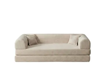 3-istuttava vuodesohva Atelier Del Sofa Legom Eco (190 x 90 x 25 cm) Kermanvärinen