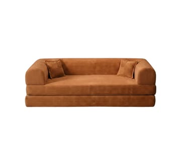 3-istuttava vuodesohva Atelier Del Sofa Legom Eco (190 x 90 x 25 cm) Oranssi - Huonekalut - Sohva - Vuodesohva - 3 istuttava vuodesohva